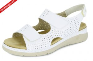 Rieker V9260-80 WEISS sandały damskie