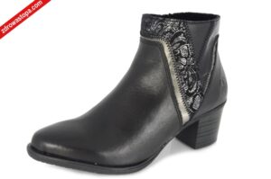 Rieker Y2063-00 SCHWARZ botki damskie