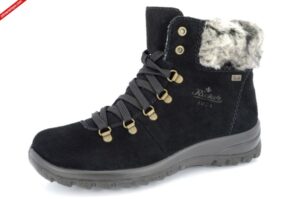 Rieker Z7130-00 SCHWARZ botki damskie