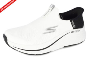 Skechers 129611/WBK WHITE BLACK półbuty damskie