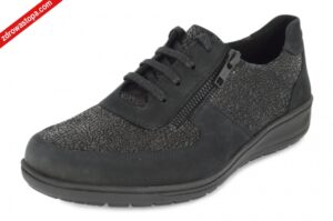 Solidus 29012-01049 SCHWARZ półbuty damskie