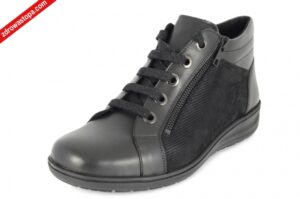 Solidus 29093-01144 SCHWARZ botki damskie