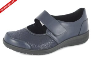 Solidus 29503-80455 OCEAN NIGHTBLU baleriny damskie