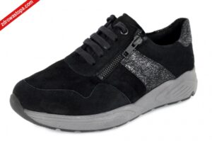 Solidus 43505-01053 SCHWARZ półbuty damskie