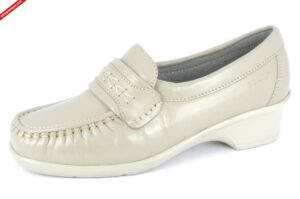 Solo 065W BEŻOWE półbuty damskie