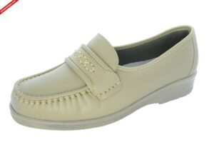 Solo 015W BEŻOWE półbuty damskie