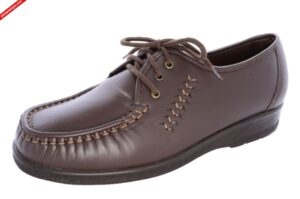 Solo 015SZ BRĄZOWE półbuty damskie