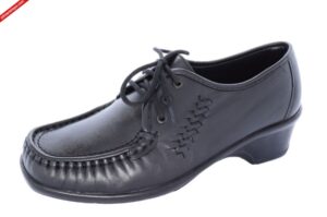 Solo 065SZ CZARNE półbuty damskie