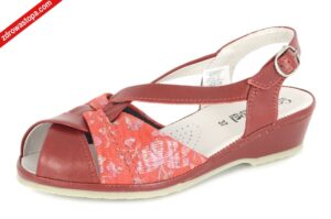Comfortabel 710144-04 ROT sandały damskie