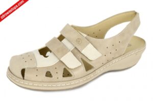 Suave 720041-08 BEIGE sandały damskie