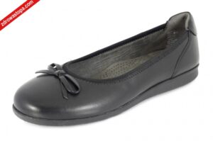 Tamaris 82100-42 022 BLACK baleriny damskie