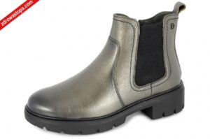 Tamaris 85420-43 915 PEWTER botki damskie