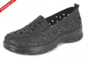 Unisoft 23PB02-5592 BLACK półbuty damskie