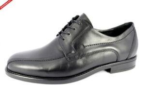 Waldlaufer 641002 149 001 SCHWARZ półbuty męskie