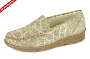 Waldlaufer 693501 126 060 BEIGE półbuty damskie