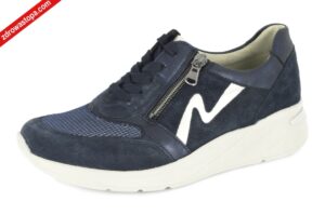 Waldlaufer 715H01 401 302 MARINE półbuty damskie