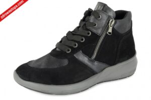 Waldlaufer 831M80 500 001 SCHWARZ botki damskie