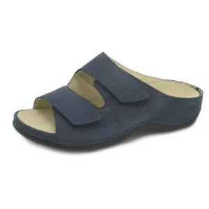 Berkemann 01002-353 BLAU klapki damskie