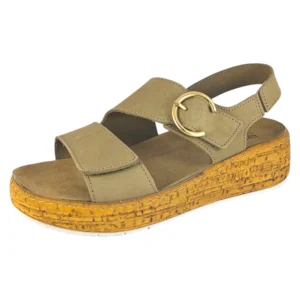Grunland SE0300-40 KAKI sandały damskie