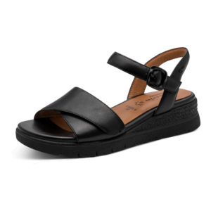 Tamaris 88736-46 007 BLACK sandały damskie