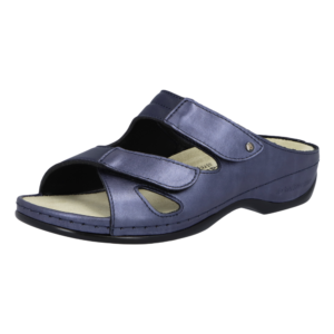Berkemann 01027-371 BLAU klapki damskie