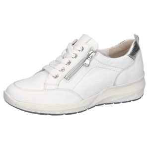 Waldlaufer 831001 300 663 WEISS SILBER półbuty damskie