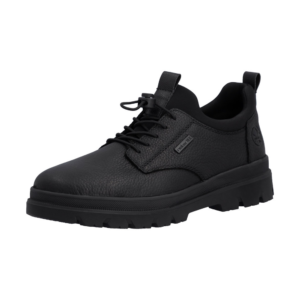 Rieker B4079-00 SCHWARZ półbuty męskie
