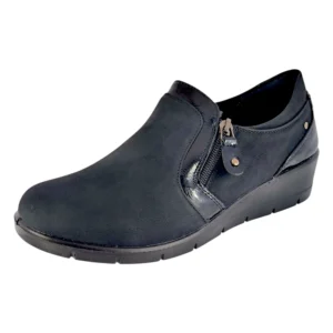 Dr.Jan M281-BLK CZARNY półbuty damskie