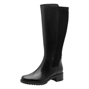 Jana 25704-47 001 BLACK kozaki damskie