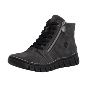 Rieker 57502-45 GRAU botki damskie