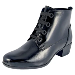 Solidus 35019-01256 SCHWARZ botki damskie
